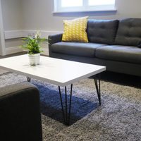 Sofa area within office suite
